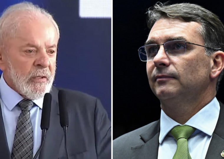 Lula e Flávio Bolsonaro divergem sobre estratégia para conter endividamento