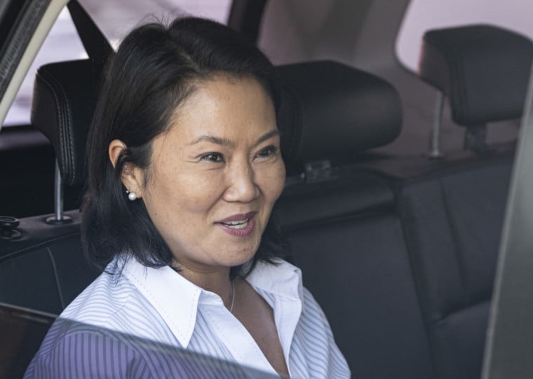 Keiko encabeça a votação, segundo o estimativas preliminares da Oficina Nacional de Processos Eleitorais