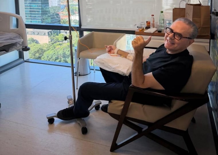 Jornalista tem uma neoplásia na região cervical 