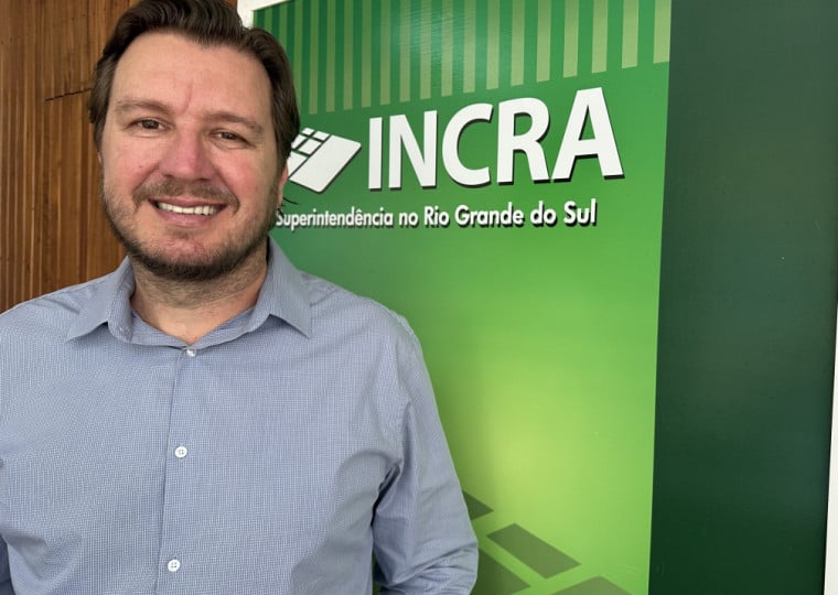 Paulo Esrael Mioranza assumiu a Superintendência do Incra no Rio Grande do Sul 