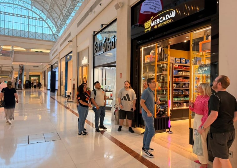 Minuto Varejo - Mercadão da Informática - Iguatemi - POA - loja de acessórios notes - celulares - rede online - ponto físico 