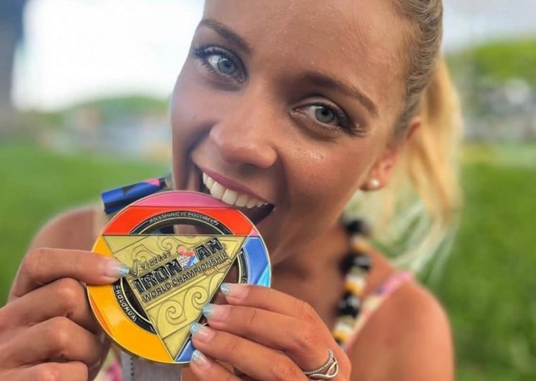 Triatleta Mara Flávia acumulou pódios em competições nacionais, títulos no GP Brasil e classificações para mundiais
