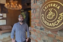 Tiago Leite, empreendedor &agrave; frente do Grupo Leiteria