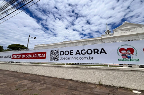  Campanha busca suporte contínuo para o Asilo Padre Cacique