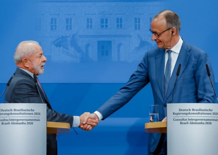 O ato foi firmado durante visita oficial do presidente Luiz Inácio Lula da Silva, que se reuniu com o chanceler federal do país europeu, Friedrich Merz