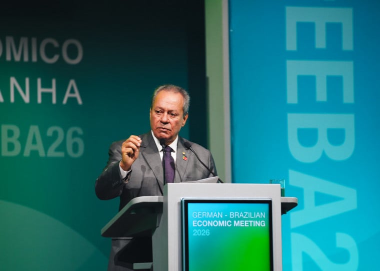 Presidente da CNI, Ricardo Alban, discursou no 42º Encontro Econômico Brasil Alemanha (EEBA) na Feira de Hannover nesta segunda-feira