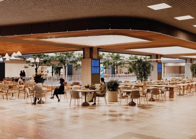 &Aacute;rea ter&aacute; mesas maiores e poltronas para proporcionar mais conforto a usu&aacute;rios, diz Fraport