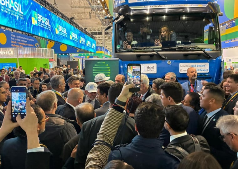 Lula aproveitou o evento para defender a expansão do uso de biocombustíveis como uma das soluções para a transformação sustentável da economia