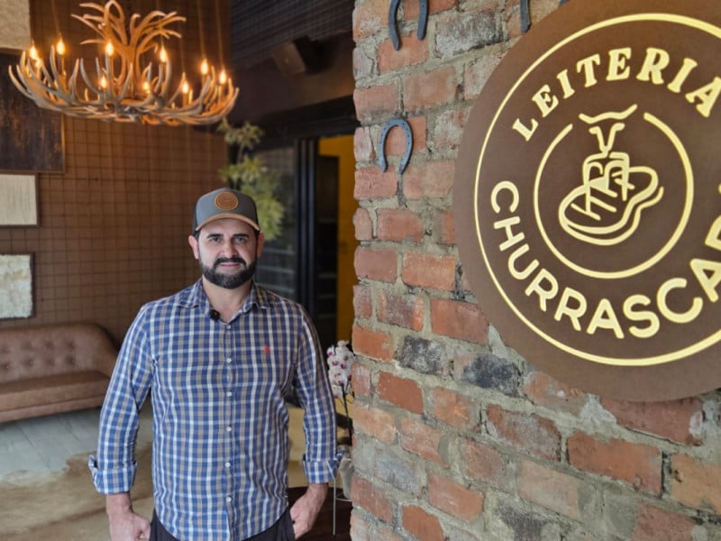 Tiago Leite, empreendedor &agrave; frente do Grupo Leiteria<br />Foto: ISADORA JACOBY/ESPECIAL/JC