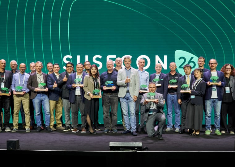 Clientes subiram ao palco do Susecon 2026 para receber a distinção
