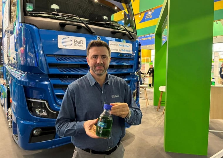 Presidente da Be8, Erasmo Battistella fez estreia como expositor na Feira de Hannover