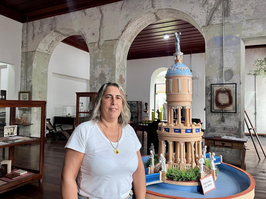 Aimara Carlos da Silva &eacute; a atual diretora do Museu Municipal Edyr Lima | Ana Stobbe/Especial/JC