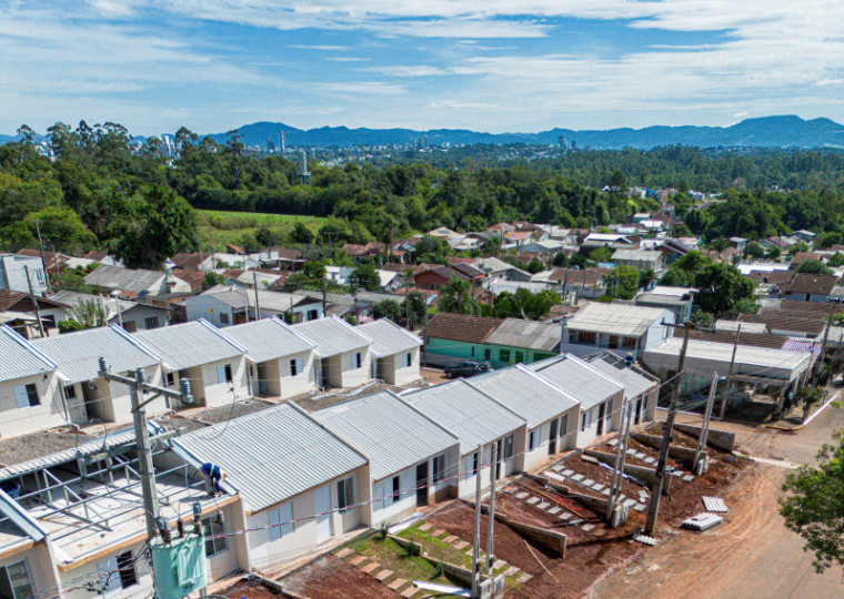 Bairro Nova Morada, em Estrela, integra pacote de moradias a serem entregues à população