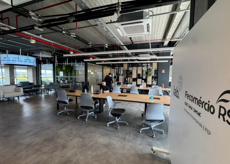 Estrutura na sede da federação tem diversos ambientes à disposição de startups e empreendedores