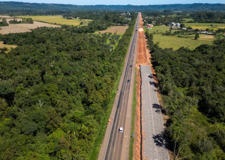 Concessionária Rota Santa Maria iniciou dois trechos no primeiro trimestre, com entrega prevista para 2027