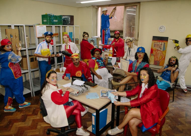 Ação busca fortalecer a cena musical independente e traz cinco shows a partir das 16h; Novo single do Bloco da Laje (foto) será apresentado na ocasião