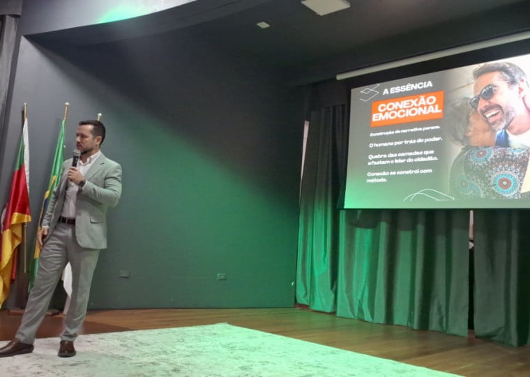 Evento também contou com palestra sobre o uso da inteligência artificial na política