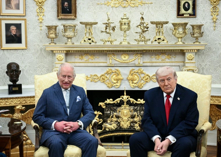 Agenda do rei e da rainha inclui um jantar no Salão Oval e um discurso de Charles no Congresso