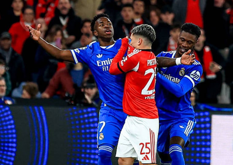 Ato de Prestianni contra Vini Jr foi decisivo na decisão da entidade máxima do futebol