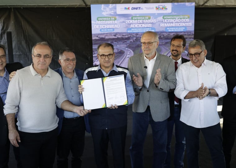 O trabalho será executado pelo consórcio Cidade/Arteleste e inclui ainda a instalação de dolphins, mecanismos de proteção dos pilares da ponte.