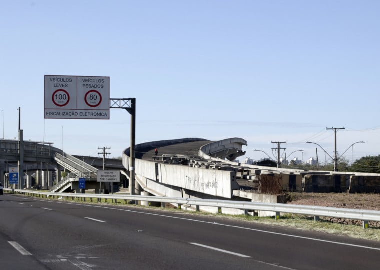 Apesar de um montante menor, a reforma na Nova Ponte do Guaíba chama a atenção