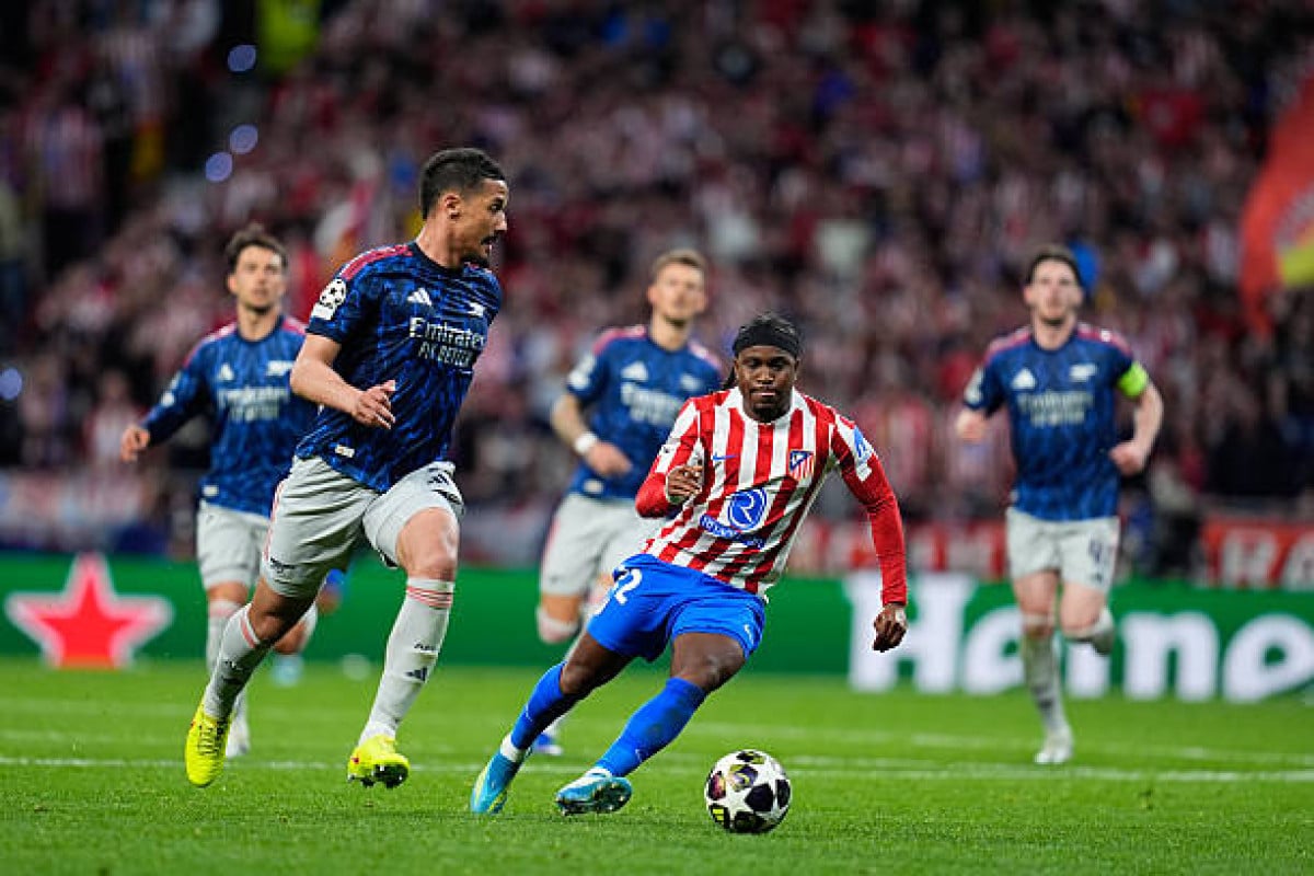 Arsenal empata com Atlético de Madrid, continua invicto na Champions e define semi em Londres