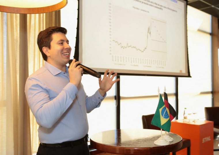 André Matcin participou da reunião-almoço da Câmara Brasil-Alemanha 