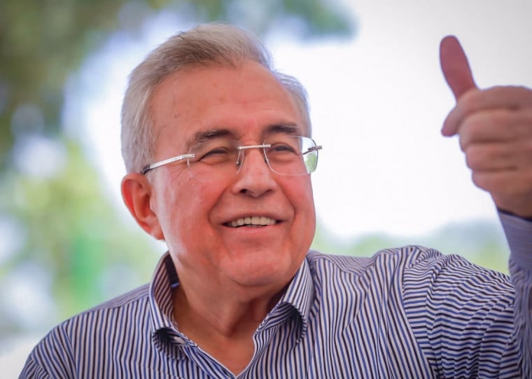 Rubén Rocha Moya é acusado, junto a outros nove políticos governistas, de associação a um cartel para distribuir grandes quantidades de drogas no território americano 