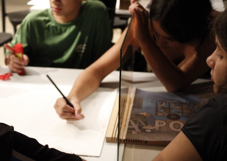Programa educativo da Instituição inclui oficinas de arte, imersões e exposições com obras criadas pelos pequenos em construção coletiva com profissionais da área