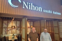 Paulo Moraes e Alfredo Pinto s&atilde;o s&oacute;cios da nova opera&ccedil;&atilde;o do Nihon no Bourbon Country