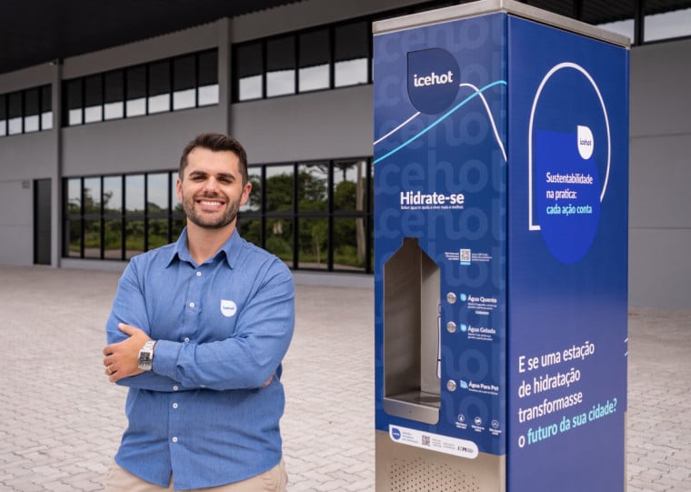 Alex Sander da Rosa, sócio fundador da Icehot
