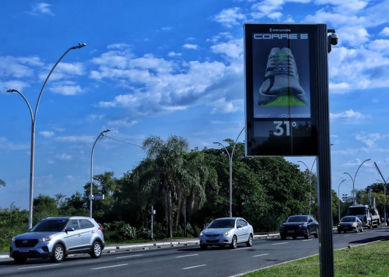 Nesta quarta-feira, os termômetros passaram dos 30°C em Porto Alegre