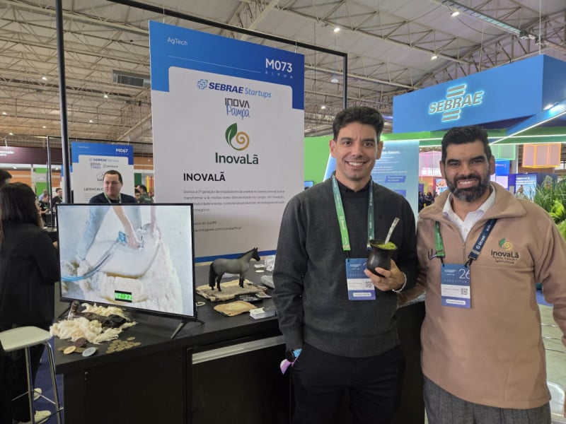 Marcelo Chiarello e Thiago Cezimbra marcam presen&ccedil;a como expositores pela primeira vez <br />Foto: J&Uacute;LIA FERNANDES/ESPECIAL/JC
