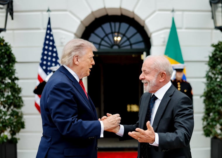 Lula disse que pouca gente acreditava que ele teria uma relação tão boa com Trump