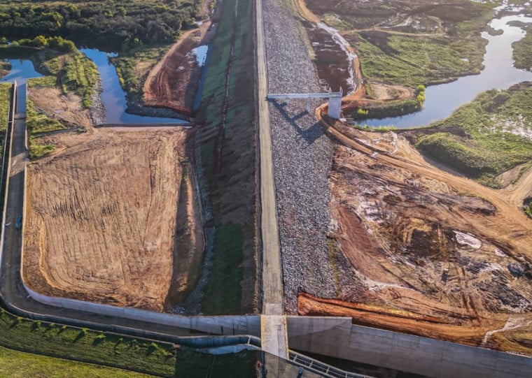 Barragem Jaguari - Crédito Mauro Nascimento Secom Governo do Estado - Mapa Econômico do RS 2026 Região Sul