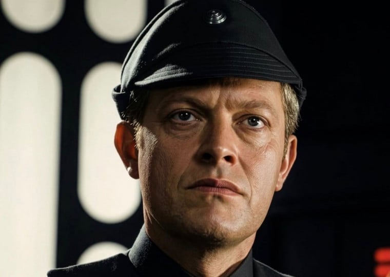  Ator interpretou o comandante imperial Moff Jerjerrod em 