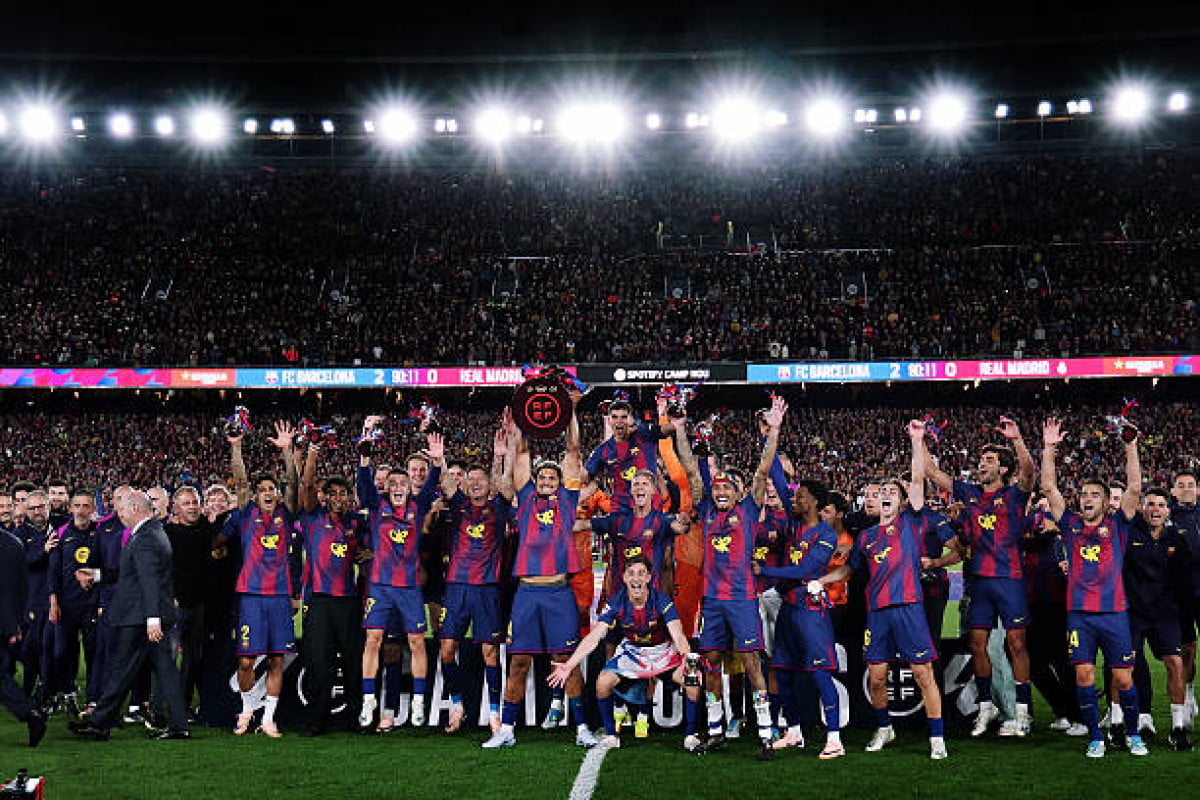 Barcelona domina Real Madrid desde cedo, vence no Camp Nou e é campeão de La Liga pela 29ª vez