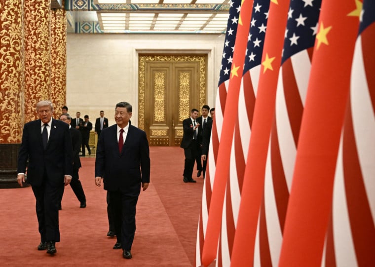Trump afirmou que construiu "uma relação fantástica" com o presidente chinês