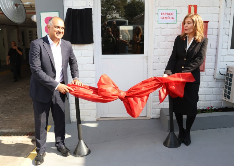 ISolimar Amaro e Mônica Leal participaram da inauguração do novo espaço