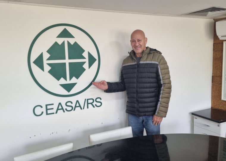 Novo presidente da Ceasa/RS, Ailton dos Santos Machado, destaca projetos que vão modernizar área de 42 hectares da Central