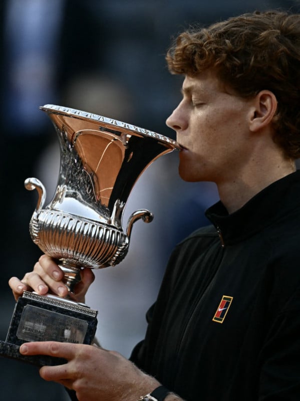Sinner vence velho freguês na final do Roma Open e conquista o Career Golden Masters