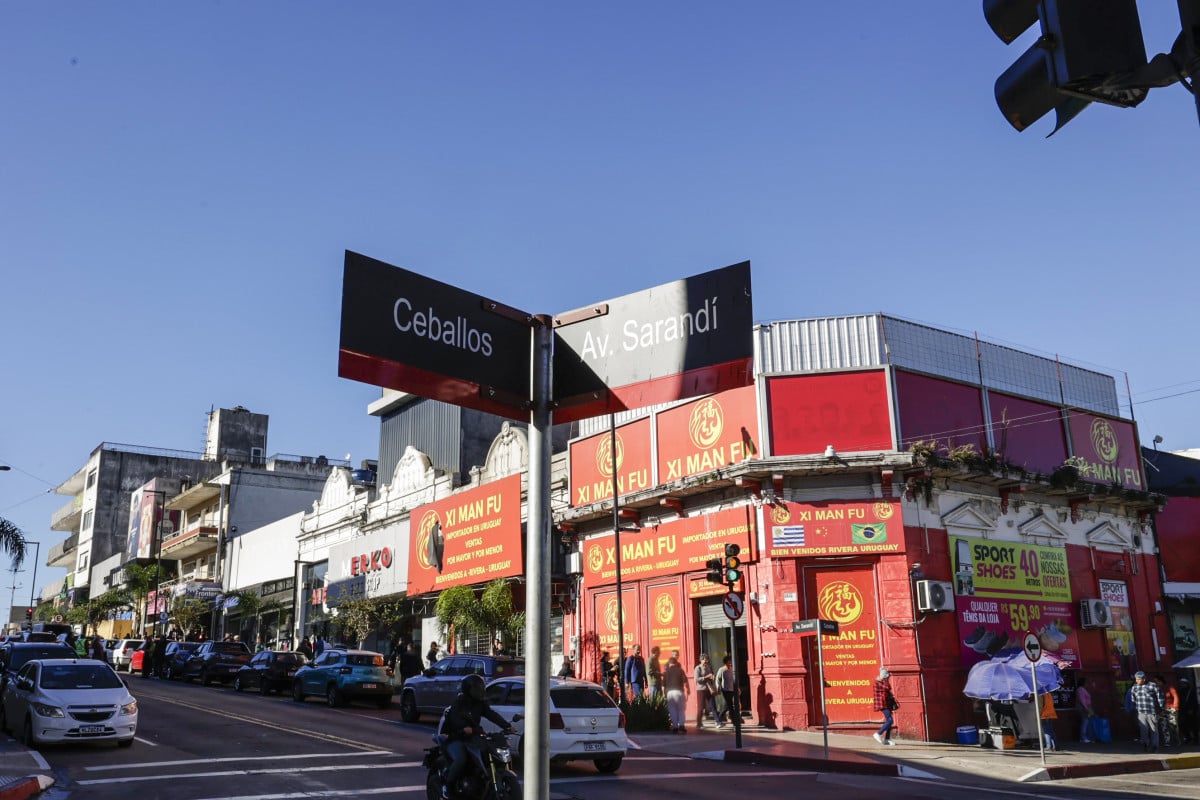 Rivera, no lado uruguaio da fronteira, tem 67 free shops instalados | T&Acirc;NIA MEINERZ/JC