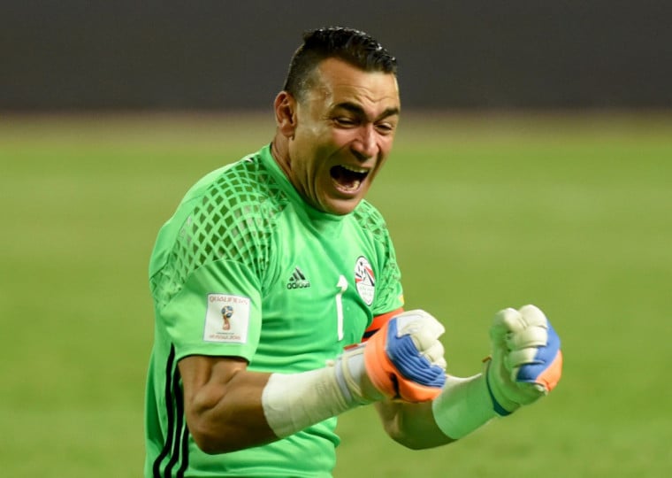 Goleiro egípcio Essam El-Hadary detém a marca