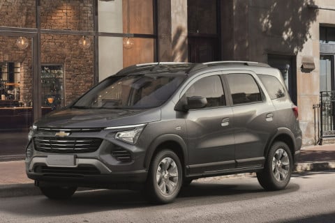 Chevrolet amplia oferta da configuração de cinco lugares do Spin