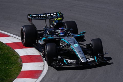 Antonelli lidera e Albon atropela marmota no treino livre GP do Canadá