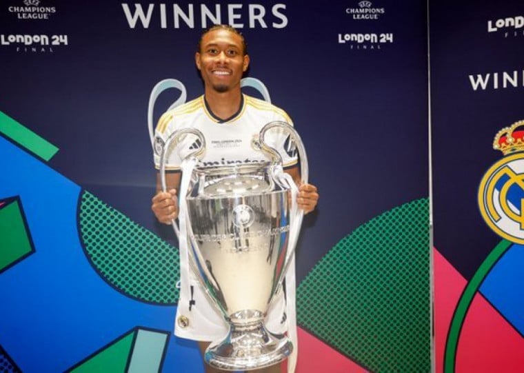 Em cinco temporadas, Alaba disputou 131 partidas pelo Real Madrid e conquistou 11 títulos