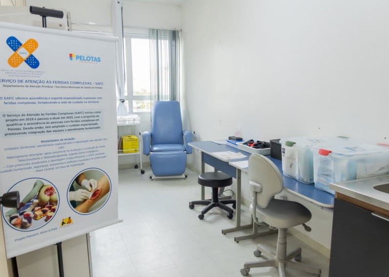 Serviço será voltado para pacientes com feridas de difícil cicatrização e está disponível no Centro de Especialidades