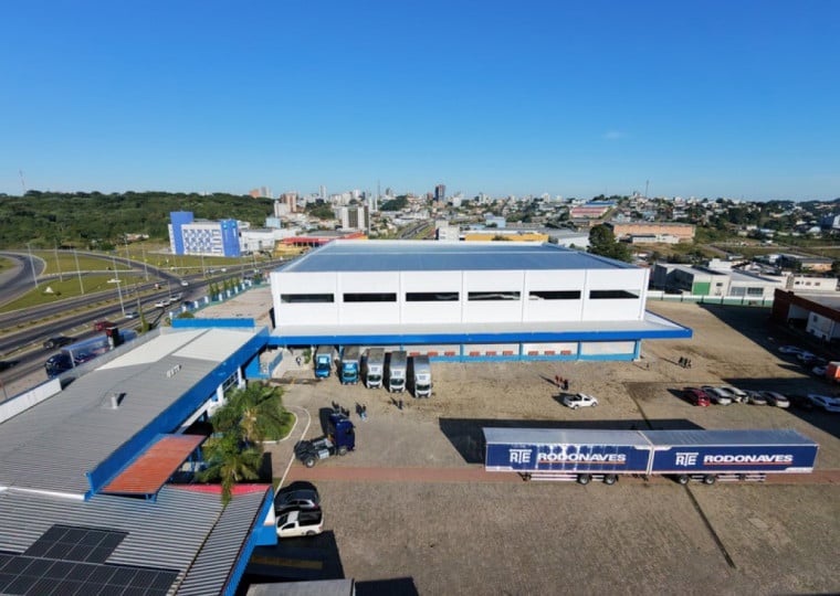 Nova sede da Rodonaves aumenta em cinco vezes a capacidade de carga e descarga da empresa na Serra Gaúcha