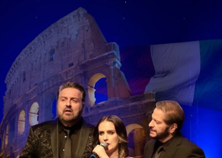 Show do trio A Bela e os Tenores homenageia tenor italiano e acontece às 21h 