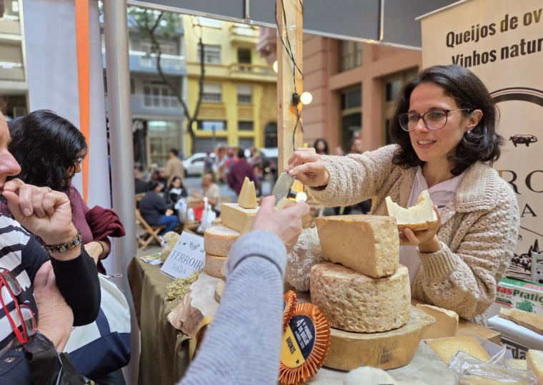 Queijos maturados feitos com leite de ovelha são a especialidade do Terroir da Vigia, de Santana do Livramento